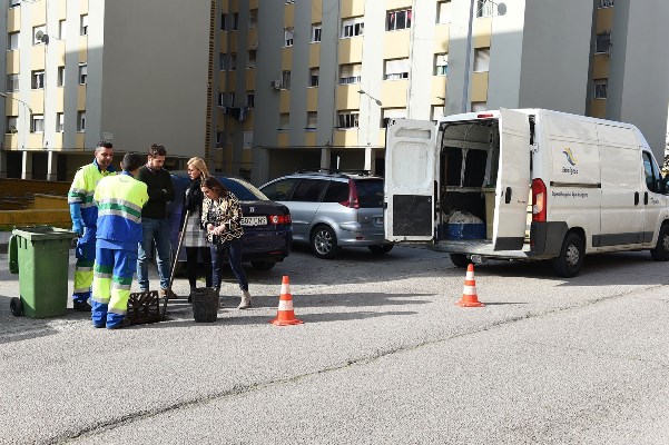 Emalgesa lleva a cabo la limpieza de imbornales en la zona del Saladillo